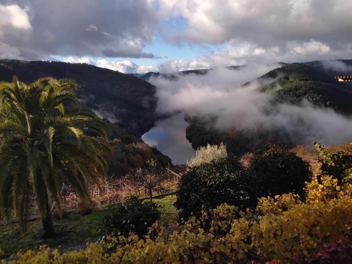 Villa Casa Loureira -Cabo Do Mundo, Ribeira Sacra Vilarino  Esterno foto